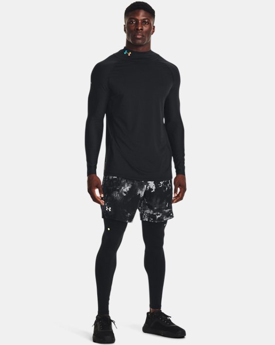 Men's UA Vanish Woven 6" Printed Shorts, Black, pdpMainDesktop image number 2